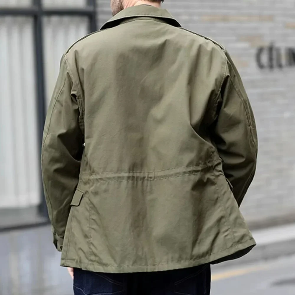 ジャケット・アウター uniform experiment HOODED MILITARY COAT WWII Soldier Jacket M43 Windcoat Locomotive Coat American