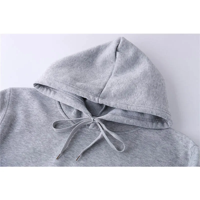 Men Women Tracksuits Fashion Men's Solid Sets Sweatshirts+Pants 2 Pieces Set Spring Autumn Fleece Hooded Sport Jogging Suits