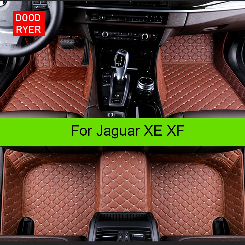 Doodryer Car Floor Mats For Jaguar Xe Xf Foot Coche Accessories Carpets Floor Mats AliExpress