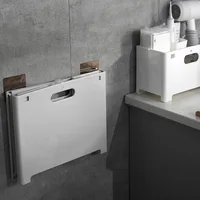 Foldable Laundry Basket with Wall Mounts