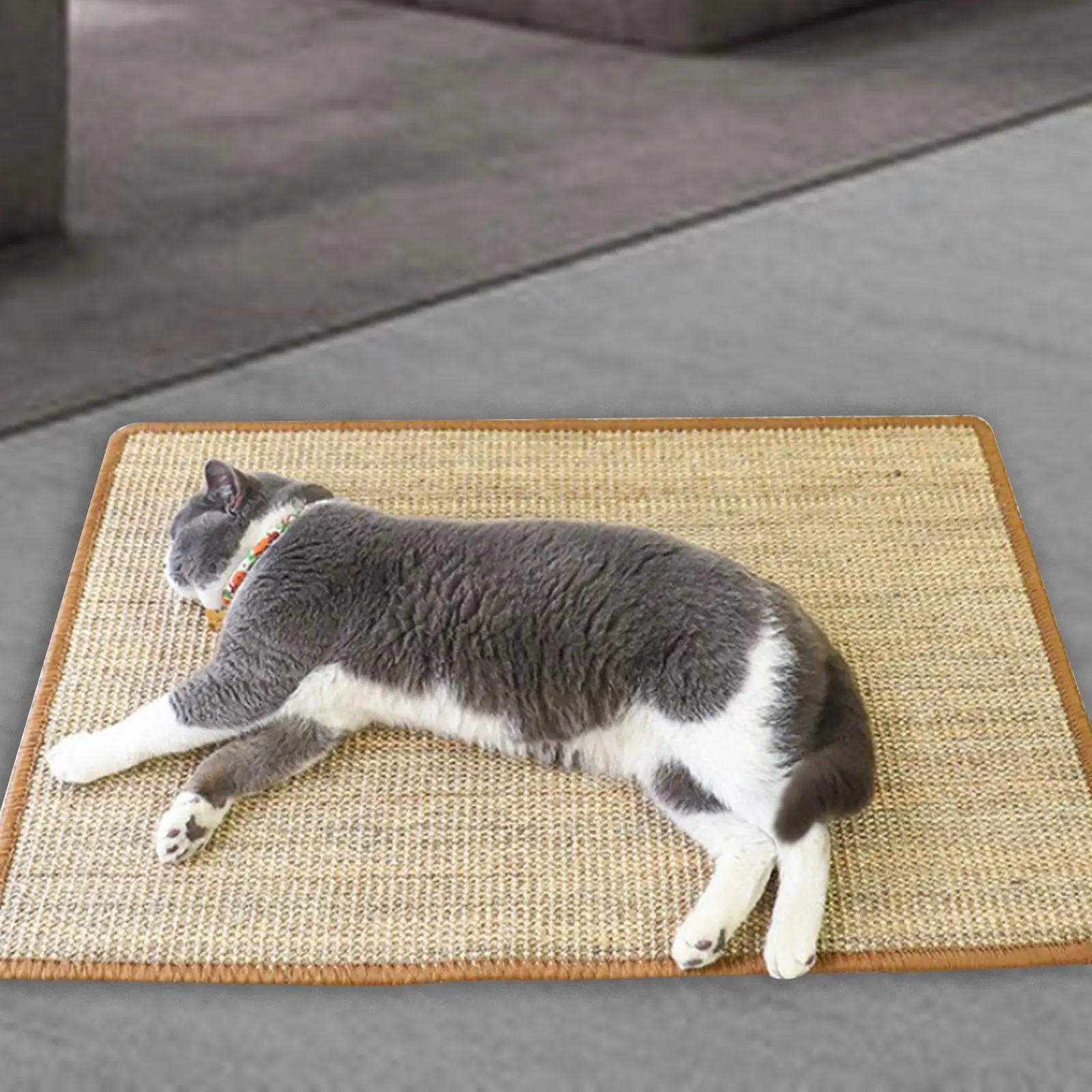 Cat Scratching Mat Kitten Scratching Board Horizontal Sisal Cat Scratching Pad