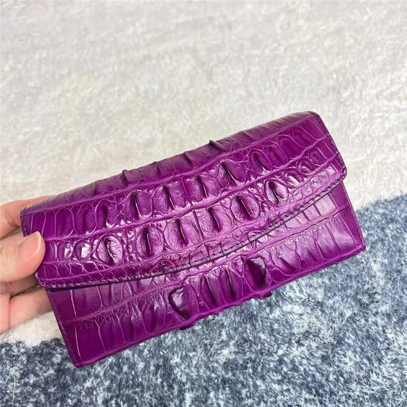 Exotic Real Crocodile Skin Women display picture 1