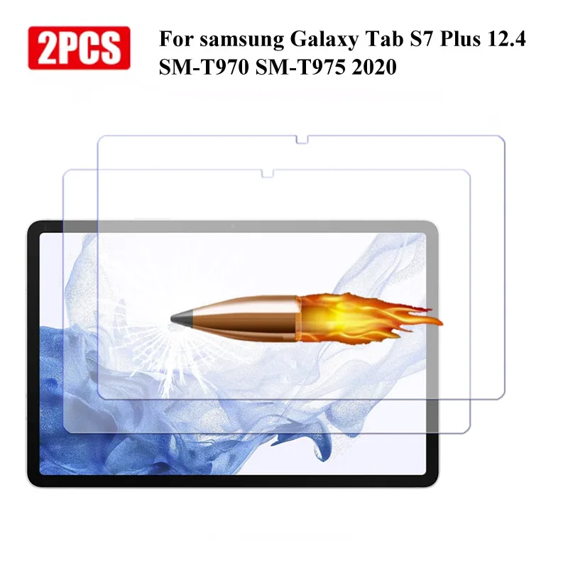 Premium Tempered Glass Screen Protector Set - 12.4 Inch Tablets