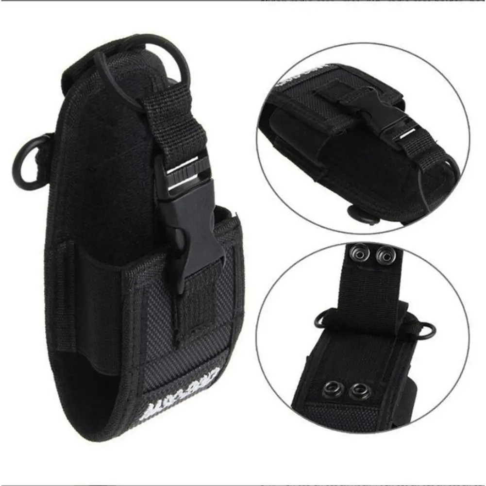 

1pc MSC-20D Nylon Cover For Walkie-talkie Multi-Function Pouch Bag For BaoFeng Riding Intercom Nylon Sleeve Free Hands Dura X9F1