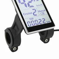 Compteur LCD pour vélo électrique, 5 broches, 24V, 36V, 48V, 60V, universel pour Scooter électrique M5, panneau LCD pour vélos électriques 31.8 22.2mm 4