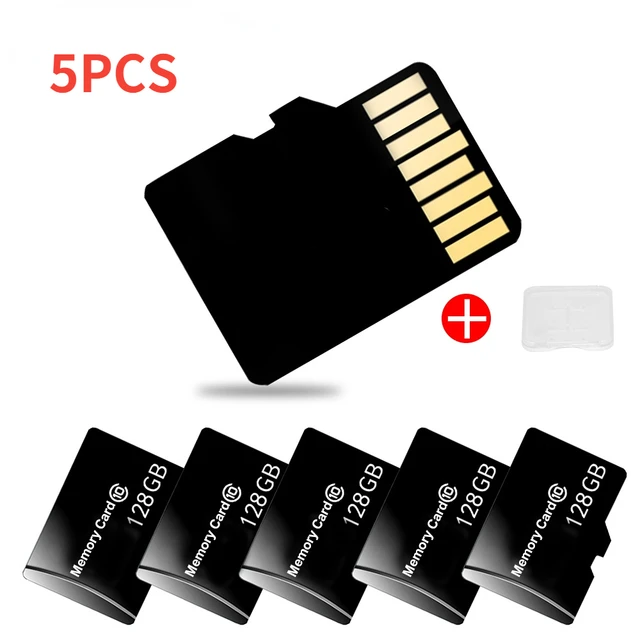5 pz/lotto micro sd Memoey card 8GB 16GB 32GB micro card flash drive impermeabile64gb 128GB mini TF card per telefoni cellulari/fotocamere 1