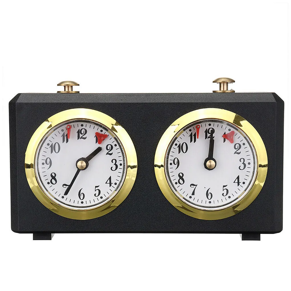 

Chess Timer Clock Equipment Telling Time Analog Clocks Accessories Vintage Count Up Down Board Game Timers Accessory Timing Tool