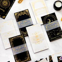 12pcs/lot Memo Pads Material Paper Sparkling Star Junk Journal Scrapbooking paper Cards Background Decoration Paper stationery 1