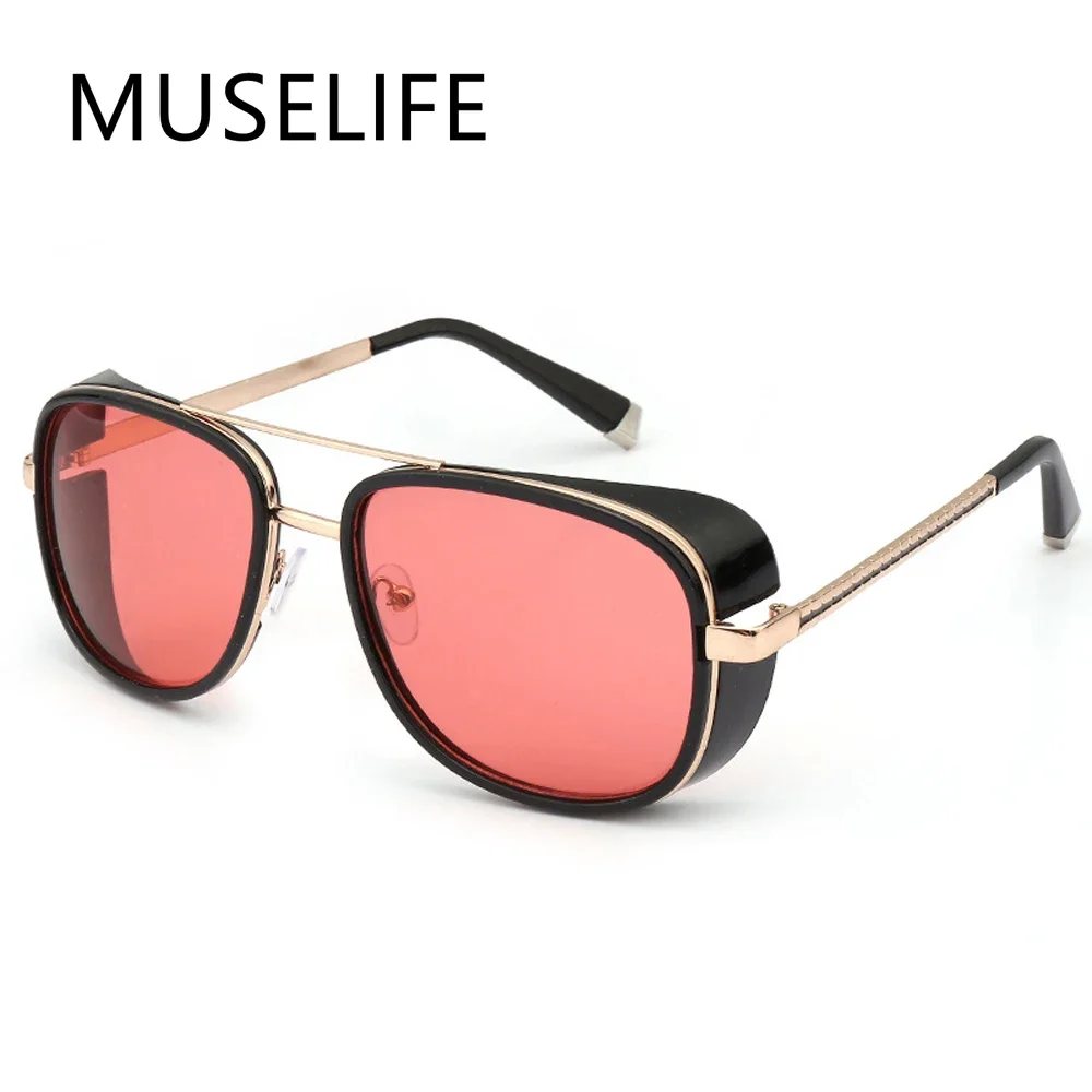 

Солнцезащитные очки MUSELIFE мужские, винтажные дизайнерские солнечные очки в стиле ретро
