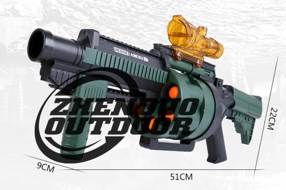 Zhenduo Outdoor M32 Actie Nerf Grenade Launcher| | - AliExpress