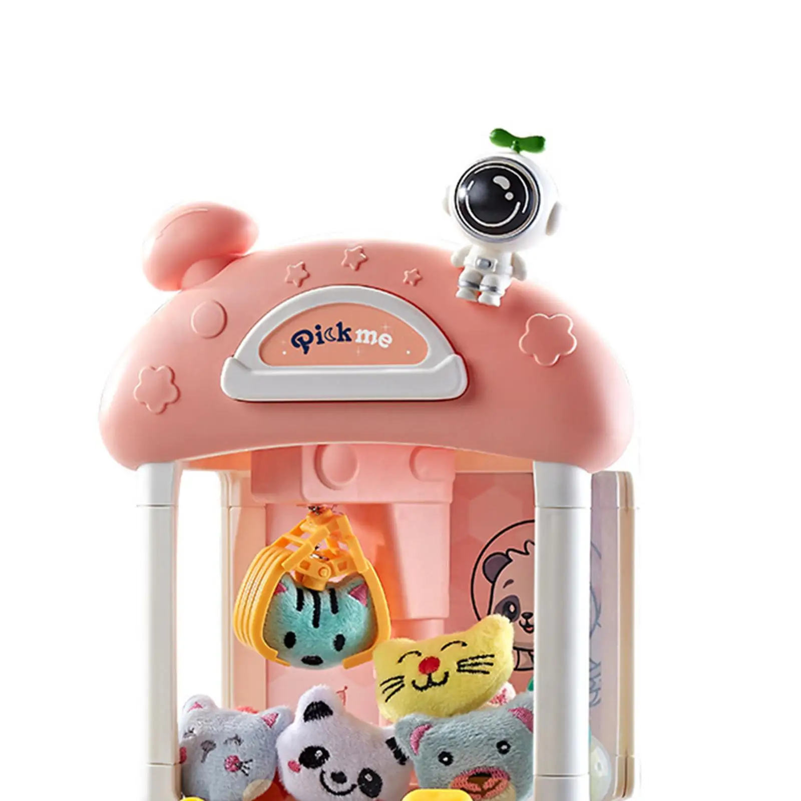 Electronic Claw Machine Pretend Play Two Power Supply Modes Kids Vending Toy 5