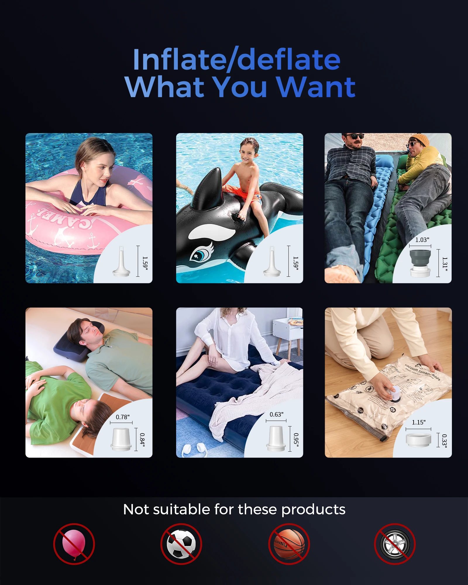 FLEXTAIL MAX PUMP/MAX PUMP EPS - Electric Air Pump Camping Pump Quick Inflate Deflate for Air Mattress, Sleeping Pad, Vacuum Bag 5 FLEXTAIL MAX PUMP/MAX PUMP EPS - Electric Air Pump Camping Pump Quick Inflate Deflate for Air Mattress, Sleeping Pad, Vacuum Bag 5