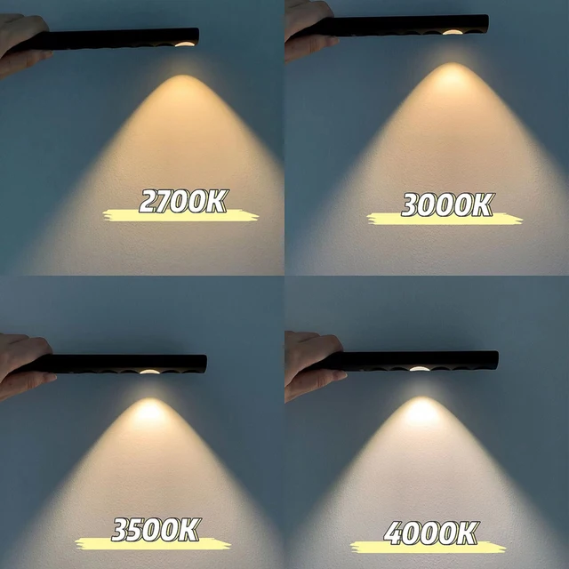 Lampada LED Portatile Ricaricabile Con Regolazione Temperatura Colore 2700K-6000K - 6 Modalit&agrave; Per Fotografia E Pittura