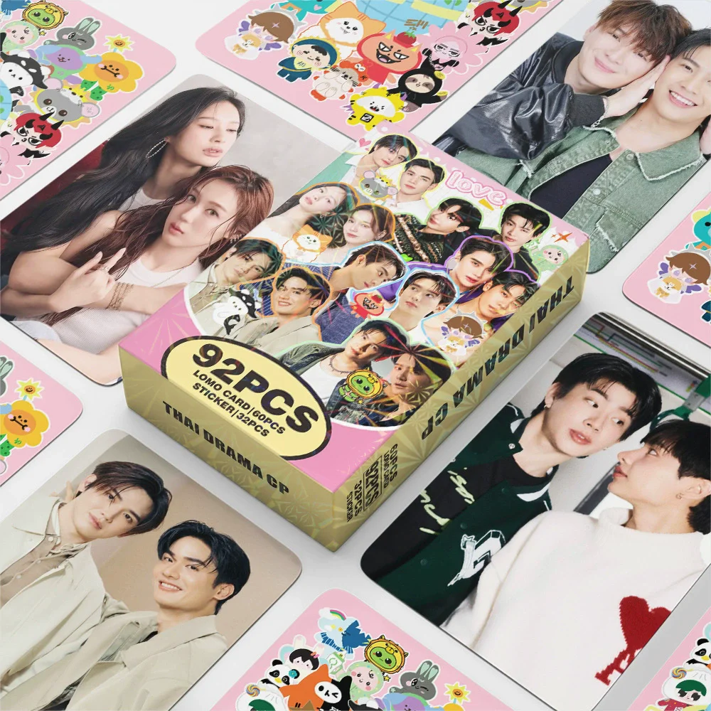 Louis Best of GMM TV Deluxe封入ランダムカード 92 Pcs/Set GMMTV Series Laser Lomo Card OffGun EarthMix