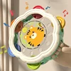Baby Musical Instruments Drum Toys Montessori Learning Toys for Toddlers 1-3 Baby Early Hand Development Interactive Music Toys 1