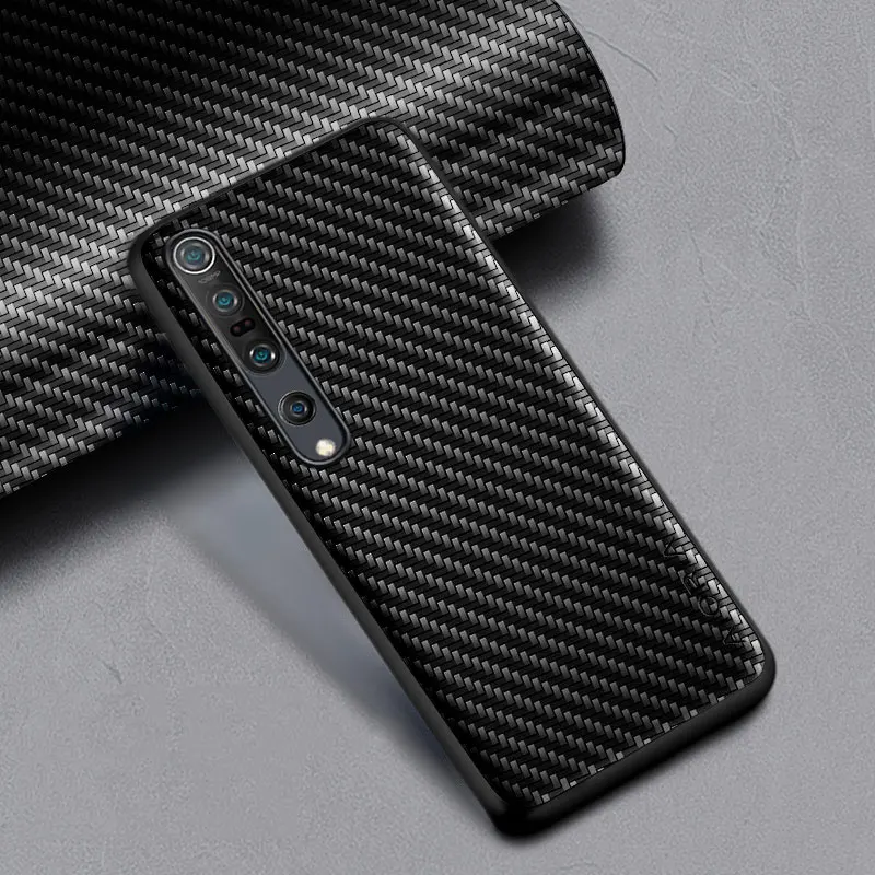 Sleek Carbon Fibre Texture Phone Case - Ultra Fashion Design Soft Back Cover