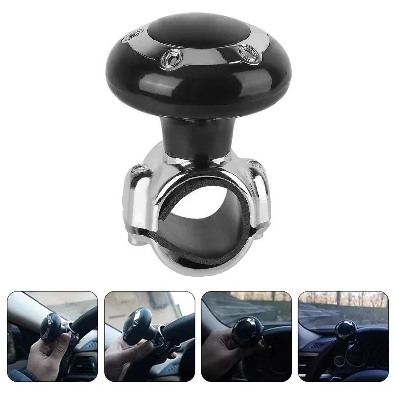 Car Turning Steering Wheel Ball Handle Spinner Knob Rotating Steering Wheel Spinner Knob Universal Booster
