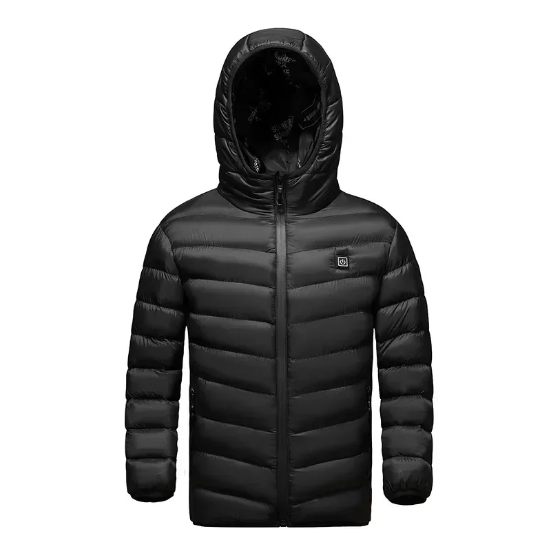 Heated Jacket USB Charging Winter Electric Thermal Clothing Washable for Children Men Women