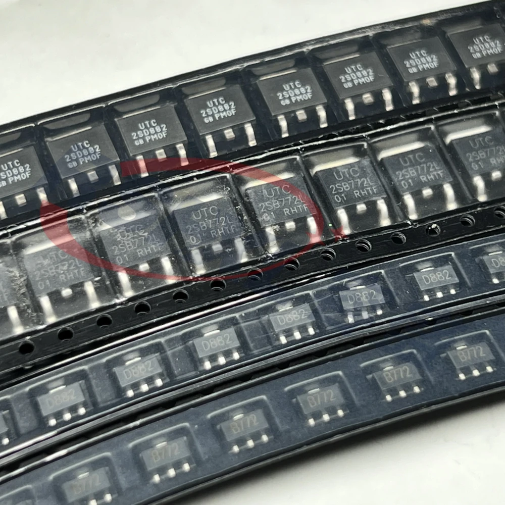 10 пар/Лот 2SB772 2SD882 B772 D882 TO-252 SOT-89 новый оригинальный