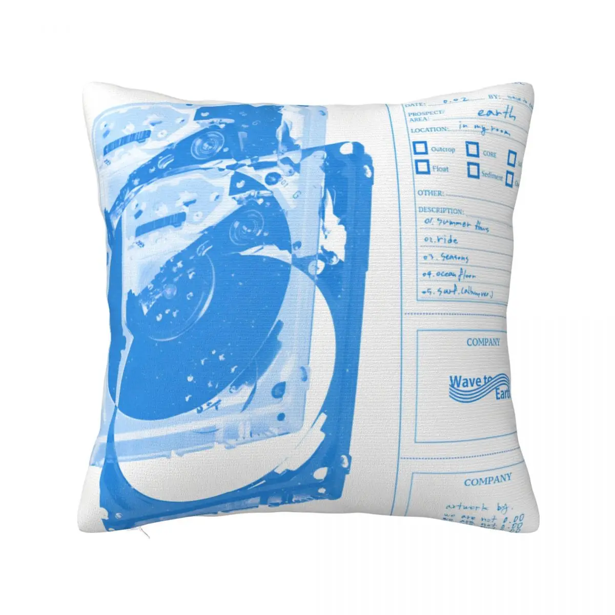 

Wave To Earth Band K-pop Pillowcase Double-sided Printing Polyester Cushion Cover Decorative Pillow Case Cover Home 40*40cm