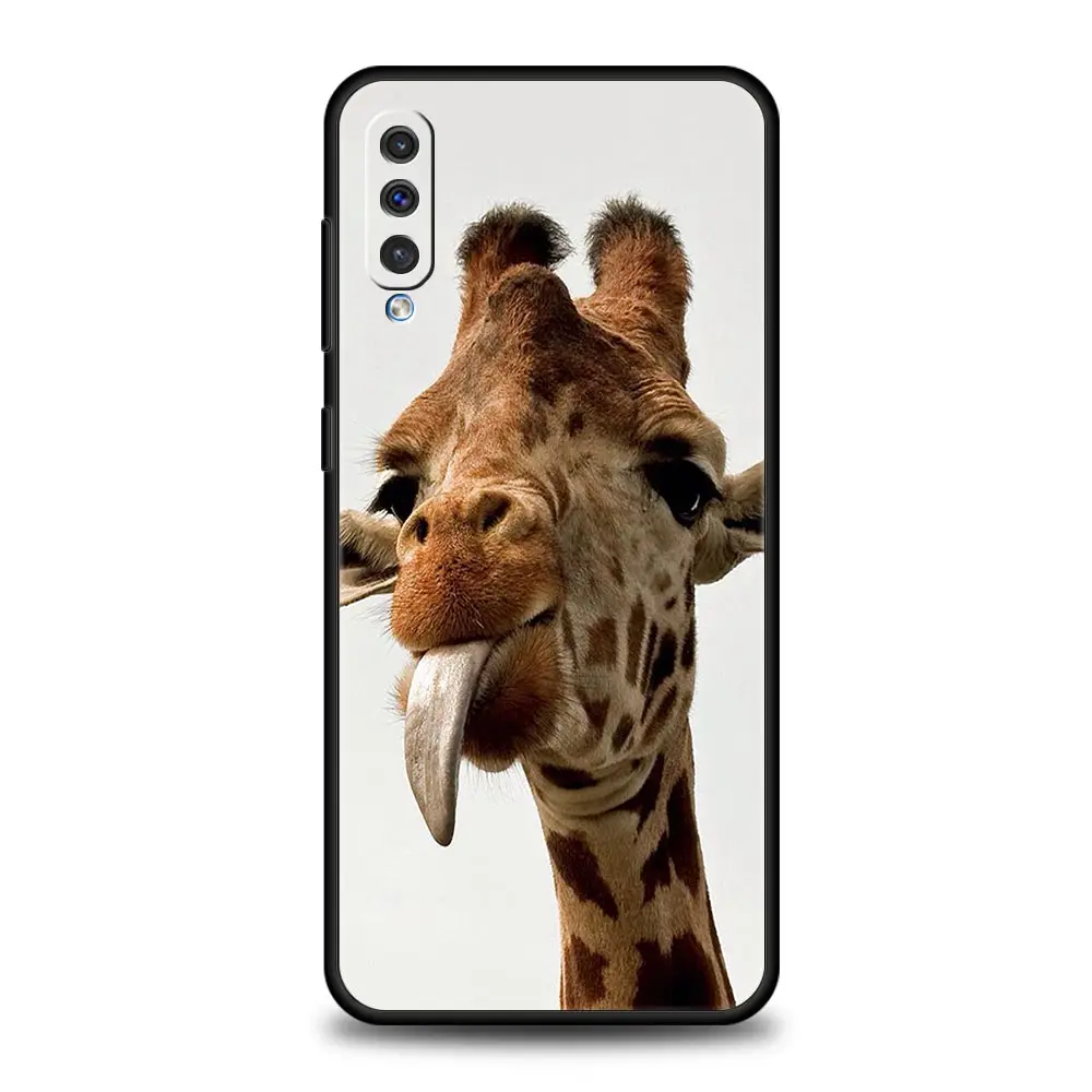 Giraffe Design Soft Phone Case Cover