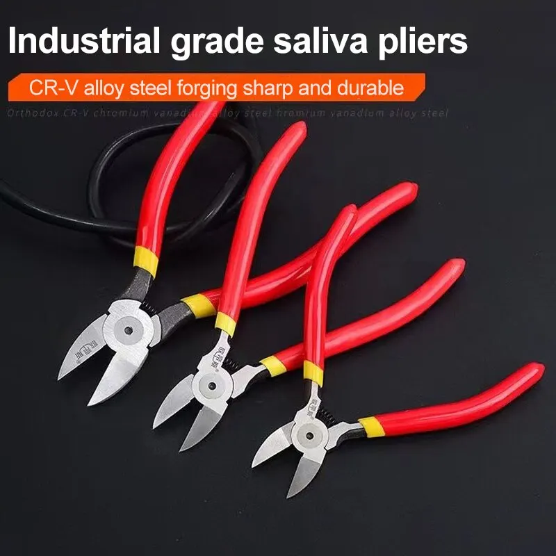 Diagonal Pliers Multi Functional Electrical Wire Cable Cutters Cutting Side Snips Flush Nipper Hand Tools 5/6/8inch
