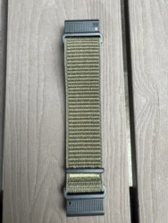 Durable Braided Nylon Loop Strap - QuickFit 22mm/26mm - Quick Fit 26mm (Green)