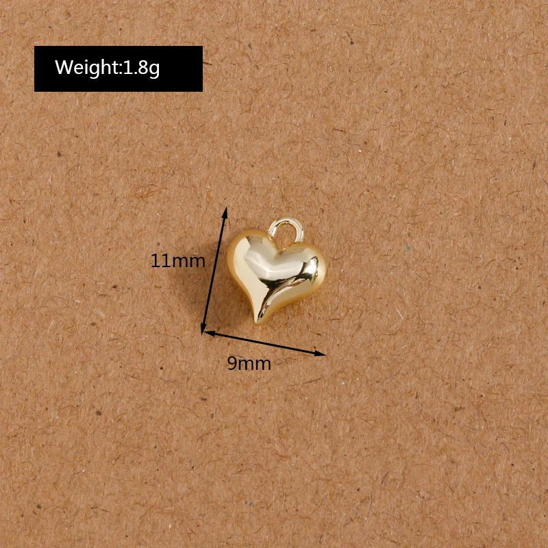 8 Teile/los Nette Kristall Bär Mond Stern Liebe Herz Charms für Schmuck Machen Frauen Mode Ohrringe Anhänger Halsketten Zubehör – Detail 32