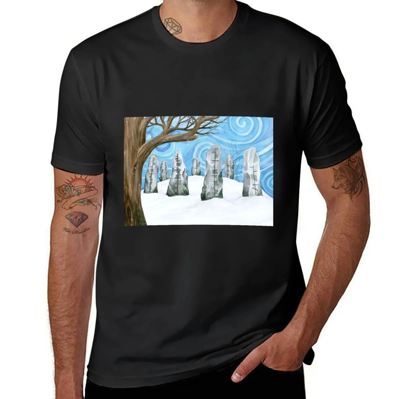

Winter T-Shirt tees aesthetic clothes anime mens t shirts