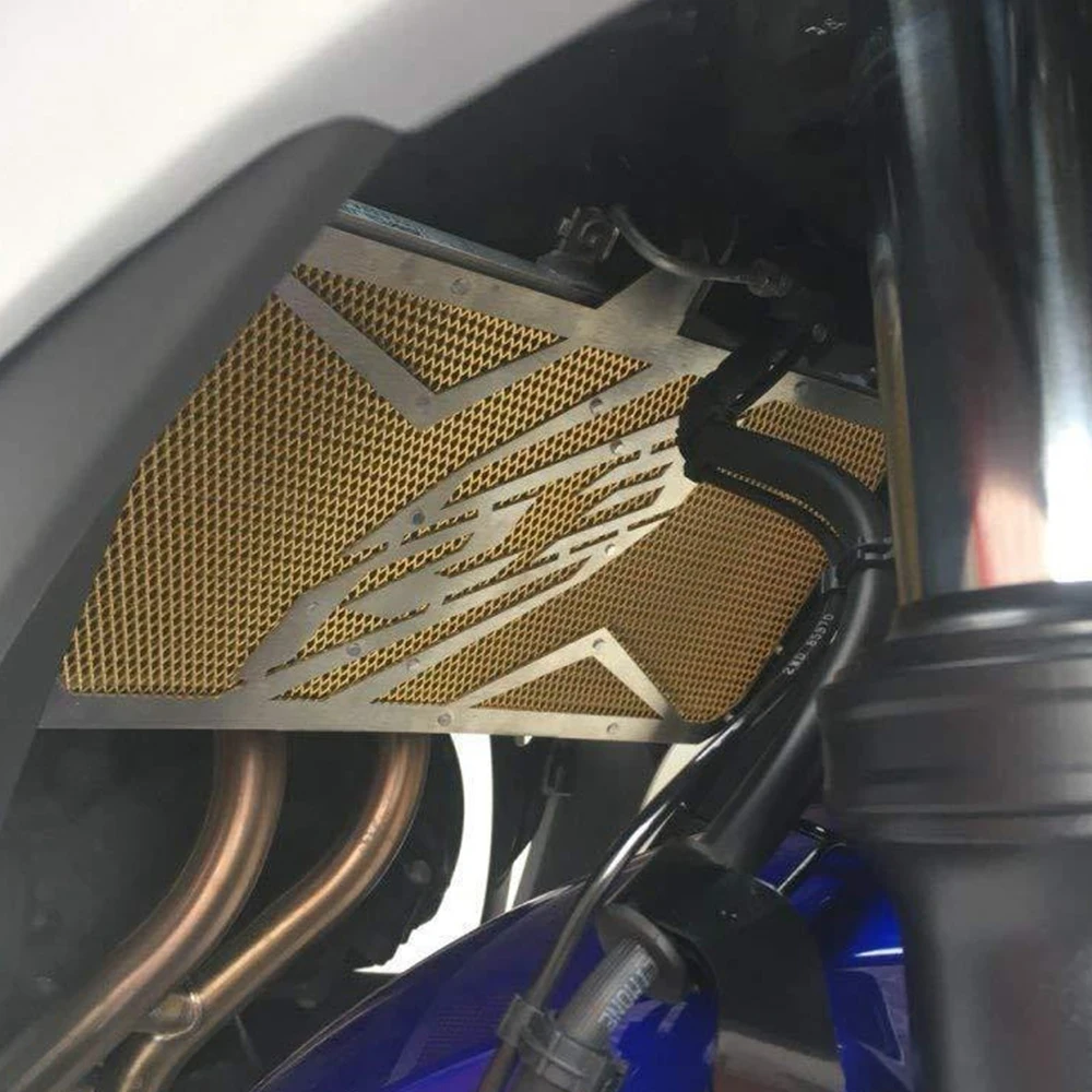 

Защита радиатора для мотоцикла YZF R3, защитная крышка для радиатора для Yamaha YZFR3 YZF-R3 2015 2016 2017 2018 2019 2020 2021 2022