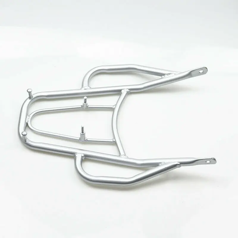 Dirt Bike Silver Rear Luggage Rack Shelf For Suzuki DRZ400 DR-Z 400S 400M