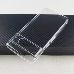 Ultra Thin Clear Protective Camera Case - Hard Plastic DIY Full Cover Skin - Clear (For Pixel 8)