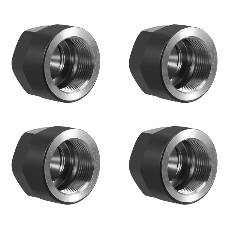 4Pcs ER11-A Type M14 Thread Collet Clamping Hex Nuts, For CNC Milling Chuck Holder Lathe