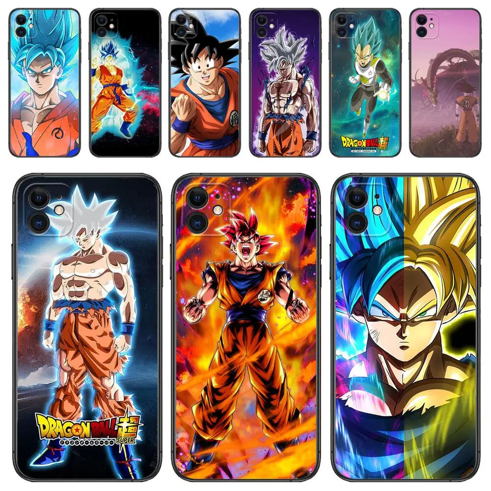 Dragon Ball Z game phone Case For IPhone 13 12 11 Pro Max Mini SE XR X XS  Max 8Plus 7plus 6 6S  New Shell phone Case