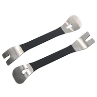 Stainless steel pry plate buckle driver for car modification removal of audio navigation center console interior door panel tool 1