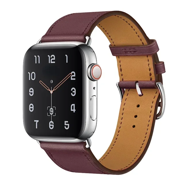Premium Genuine Leather Watch Bracelet Strap – Timeless Elegance