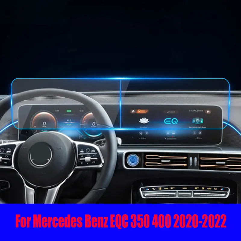 

Для Mercedes Benz EQC 350 400 2020-2022 автомобильная навигация Закаленное стекло Защитная пленка для ЖК-экрана Автомобильная внутренняя наклейка аксессуары