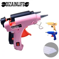 DIZAINLIFE 20W EU Hot Melt Glue Gun 7mm Glue Sticks DIY Mini Electric Heat Temperature Repair Tool Industrial Thermo 1