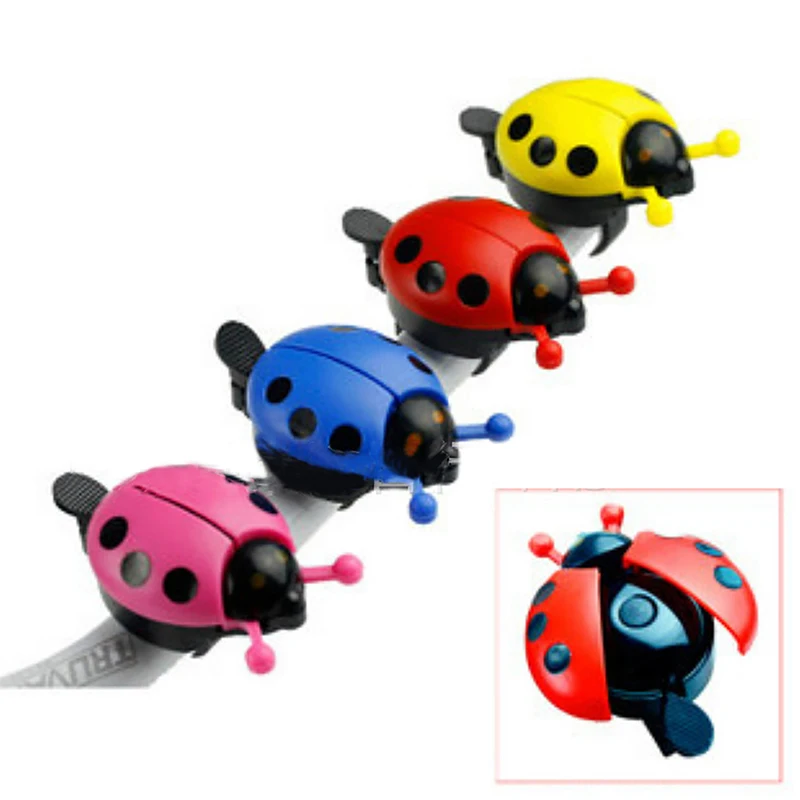 1 Pz Bicicletta Coccinella Campana Colorato Beetle Campana Corno Di Bicicletta Mountain Bike Campana Corno