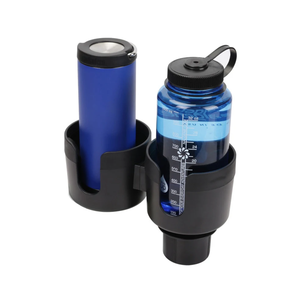 차량용 컵홀더 확장기, 조절 가능한 베이스, 대형 컵 호환, 차량 내 음료 안정..