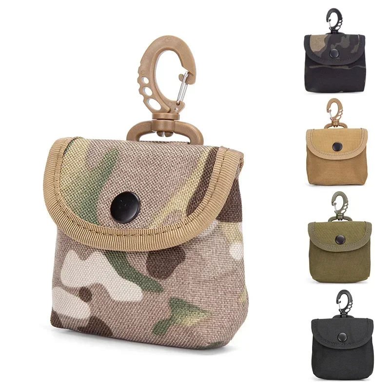 

Waterproof Camping EDC Pouch Tactical Key Change Purse Wallet Travel Kit Coin Purse Outdoor Hunting Camouflage Waist Bag
