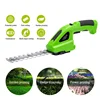 7.2V Electric Fence Shears 2 In 1 Cordless Hedge Trimmer Machine Rechargeable Garden Trimmer Weeding Machine Shrub Pruning Tools 4