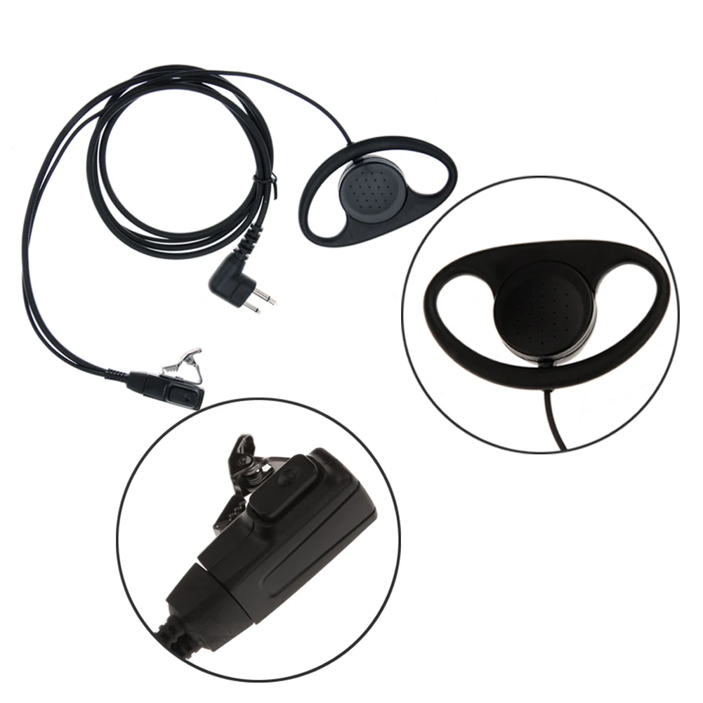 

2-контактный наушник-рация, гарнитура с микрофоном, наушники-вкладыши, наушники, аксессуары для радиоприемника Motorola GP88 CT150 P040