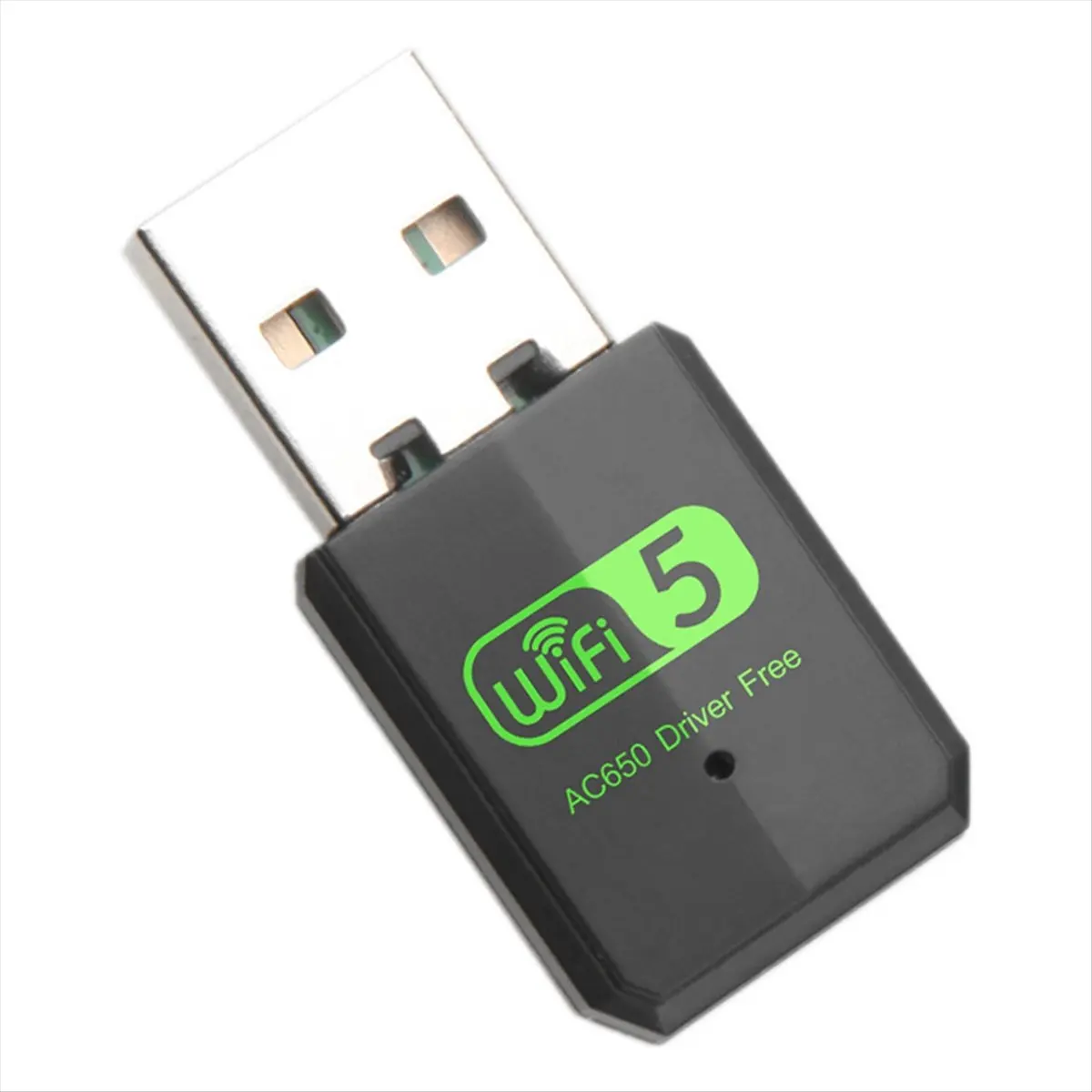 A23G WiFi 5 어댑터 AX600 USB2.0 어댑터 듀얼 밴드 2.4G/5.8Ghz PC 노트북용 네트워크 무선 수신기 10/11 드라이버 무료