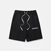FOG Double Line Essential Shorts Pure Cotton Drawstring American High Street Tide Brand Men Women Casual Loose Five-point Pants 4