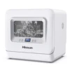 110V Home Kitchen Appliance Dishwasher Professional Portable Table-top Full-automatic Mini Dishwasher Portable Dish Washer 6