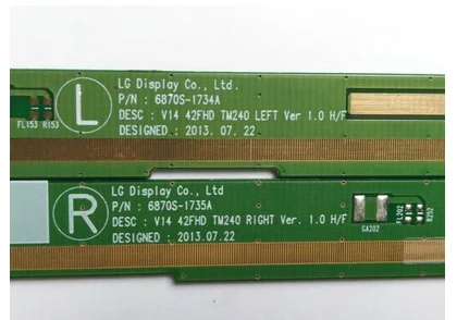 Original Side Plate 6870S-1734A 6870S-1735A V14 42FHD TM240 Pair