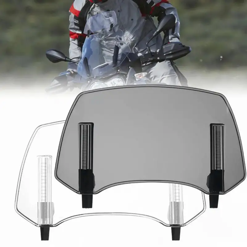 

Motorcycle Windshield Windproof Motorcycles Windscreen Guard Universal Sturdy Windshield Extension Easy Installation Windshield
