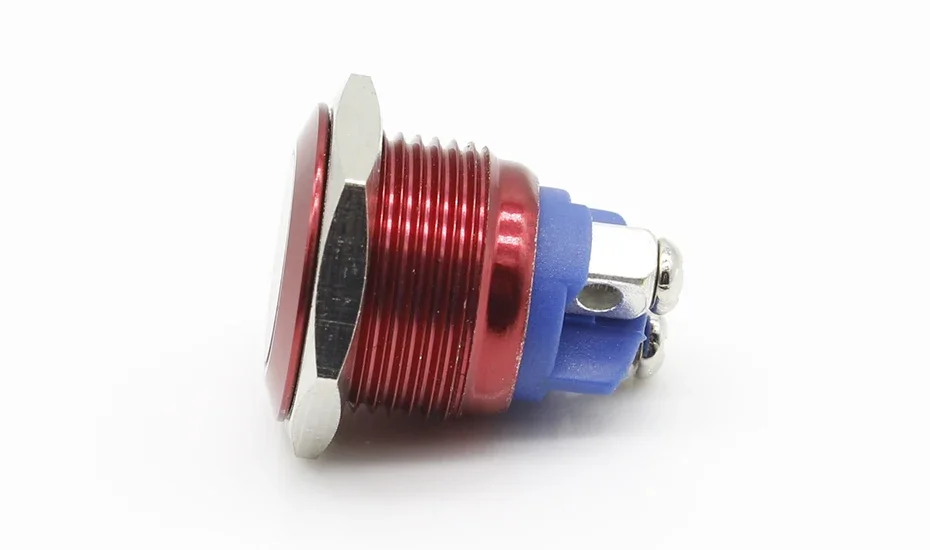 Description Picture 4 of item16mm Start Horn Button Momentary Stainless Steel Metal Push Button Switch Hot Worldwide
