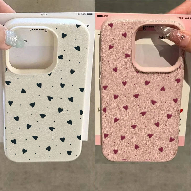 Love Heart Protective Phone Case - Stylish and Durable Cover